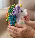 Sea Unicorn Amigurumi Pattern step 3 - details and accessories
