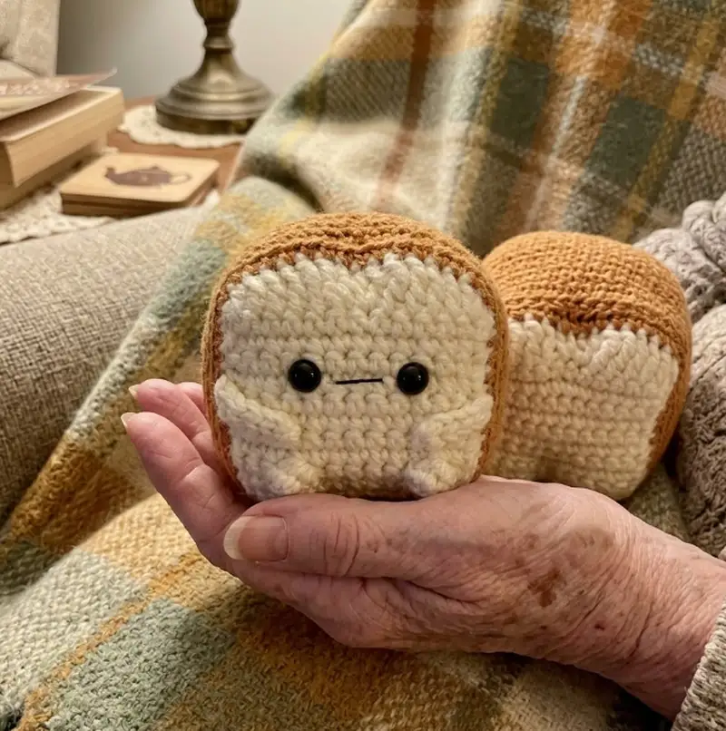 Complimentary Intermediate crochet pattern: Loafie the Bread Loaf Amigurumi Pattern - Simple to follow guide