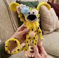 Marsupilami Amigurumi Pattern step 4 - final assembly and finishing