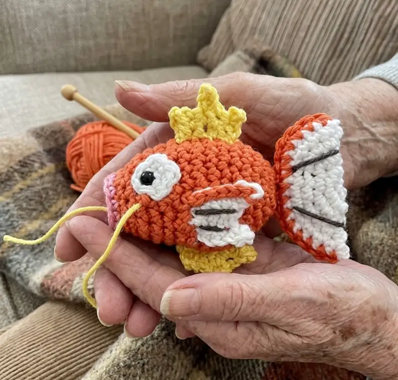 Complimentary Beginner Friendly crochet pattern: Magikarp Amigurumi Pattern - Simple to follow guide
