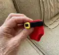 Toy Clothes Pattern step 2 - assembly progress