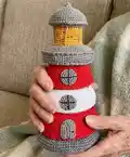 Lighthouse Stacking Toy Amigurumi Pattern step 4 - final assembly and finishing