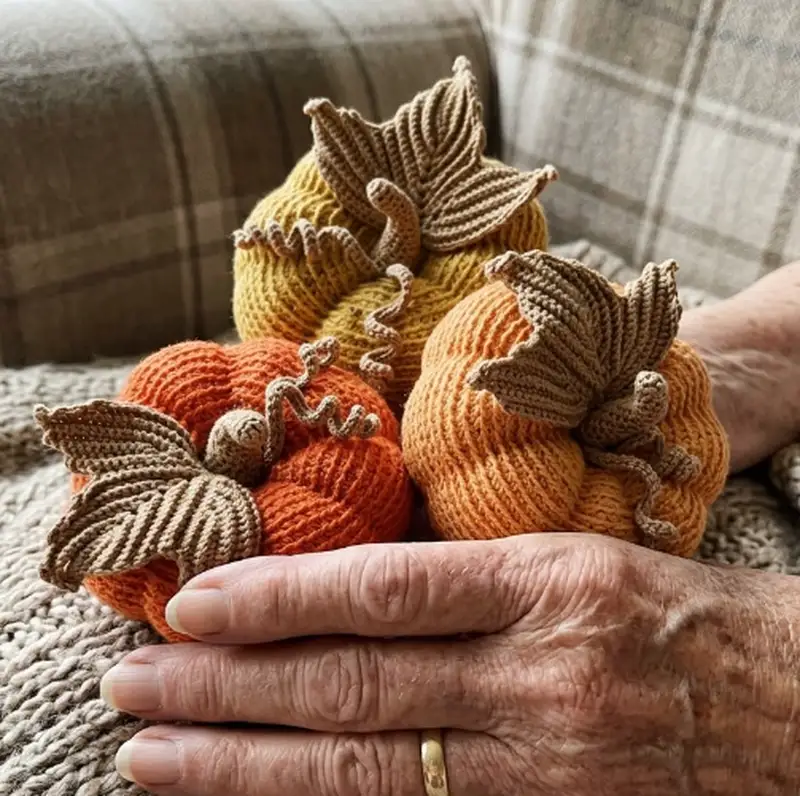 Complimentary Intermediate crochet pattern: Pumpkin Amigurumi Pattern - Simple to follow guide