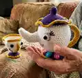 SWC Mrs Potts and Chip Amigurumi Pattern step 1 - construction progress