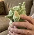 Lady Liberty Amigurumi Pattern step 3 - details and accessories