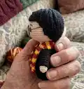 Harry and his friends Amigurumi Pattern step 2 - assembly progress