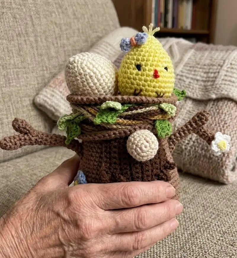 Complimentary Intermediate crochet pattern: Tree Gnome Amigurumi Pattern - Simple to follow guide