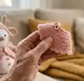 Nieves Amigurumi Pattern step 3 - details and accessories