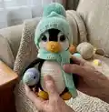 Penguin Lilo Amigurumi Pattern step 1 - construction progress