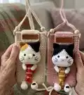 Cat Phone Pouch Amigurumi Pattern step 4 - final assembly and finishing
