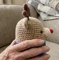 Minimals Deer Amigurumi Pattern step 3 - details and accessories