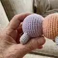 Worm Amigurumi Pattern step 3 - details and accessories