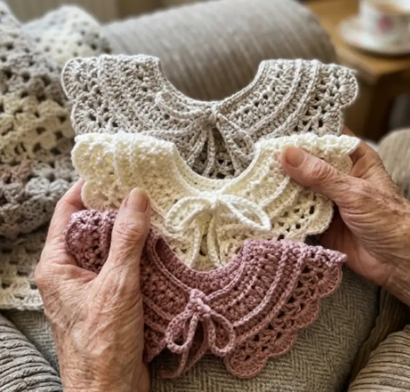 Quality crochet pattern: Lovely Collar Crochet Pattern - Intermediate level guide with complete instructions