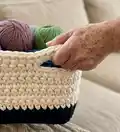 Any-Size Square Container Crochet Pattern step 3 - details and accessories