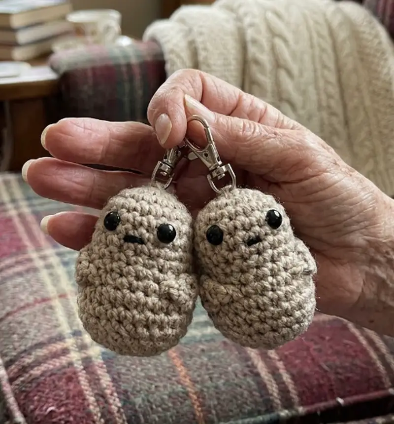 Complimentary Beginner Friendly crochet pattern: Positive Potato Amigurumi Pattern - Simple to follow guide