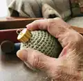 The Twelve Days of Christmas: Holiday Crochet Part 2 Pattern step 2 - assembly progress