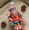 The Nutcracker Amigurumi Pattern step 4 - final assembly and finishing