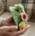 Crochet Turtle memory game Amigurumi Pattern step 3 - details and accessories