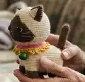 Toby - The Siamese Cat Amigurumi Pattern step 3 - details and accessories