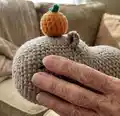 Capybara Amigurumi Pattern step 2 - assembly progress