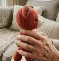 Red Fox Amigurumi Pattern step 3 - details and accessories