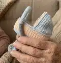 Doll in a Baby-Carriage Amigurumi Pattern step 2 - assembly progress