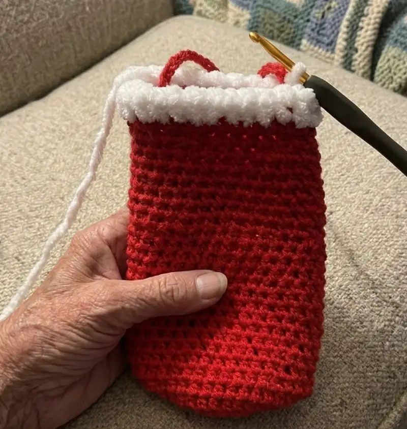 Quality crochet pattern: Crochet Wine Tote Bag Pattern - Intermediate level guide with complete instructions