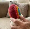 Brighten Your Day Crochet Rainbow Stuffie Amigurumi Pattern step 3 - details and accessories