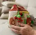 Finger Puppets Set Teremok (wooden house) Amigurumi Pattern step 2 - assembly progress