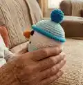 Snowman Amigurumi Pattern step 3 - details and accessories